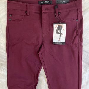 Liverpool Jeans Company - Leggings Pants - Burgundy